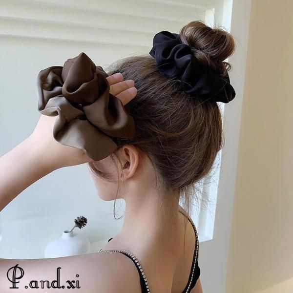 ュシュ　レディース　おしゃれ　髪飾り　ヘアagha5h Jewel VOX シュシュ ロング ヘアアクセサリー 30代 40代 50代