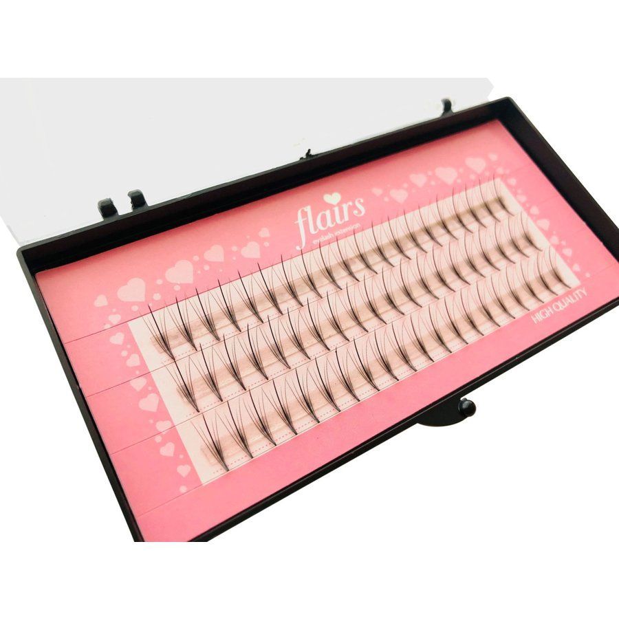 ５本束 12mm Cカール フレアマツエク セルフマツエク 玉無し ポツなし 5本束 12mm Cカール フレアマツエク セルフマツエク 玉無し ポツなし