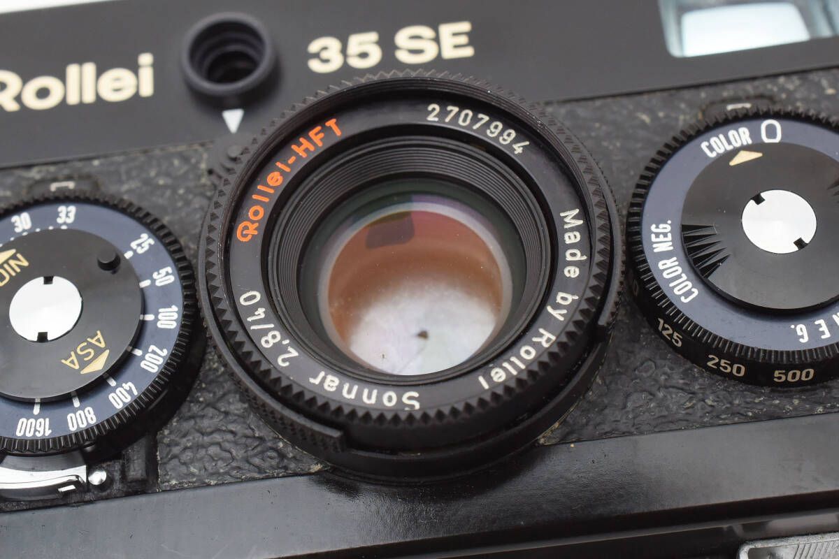 ☆美品☆ ローライ ROLLEI 35 SE ブラック シンガポール製 ☆ L2980