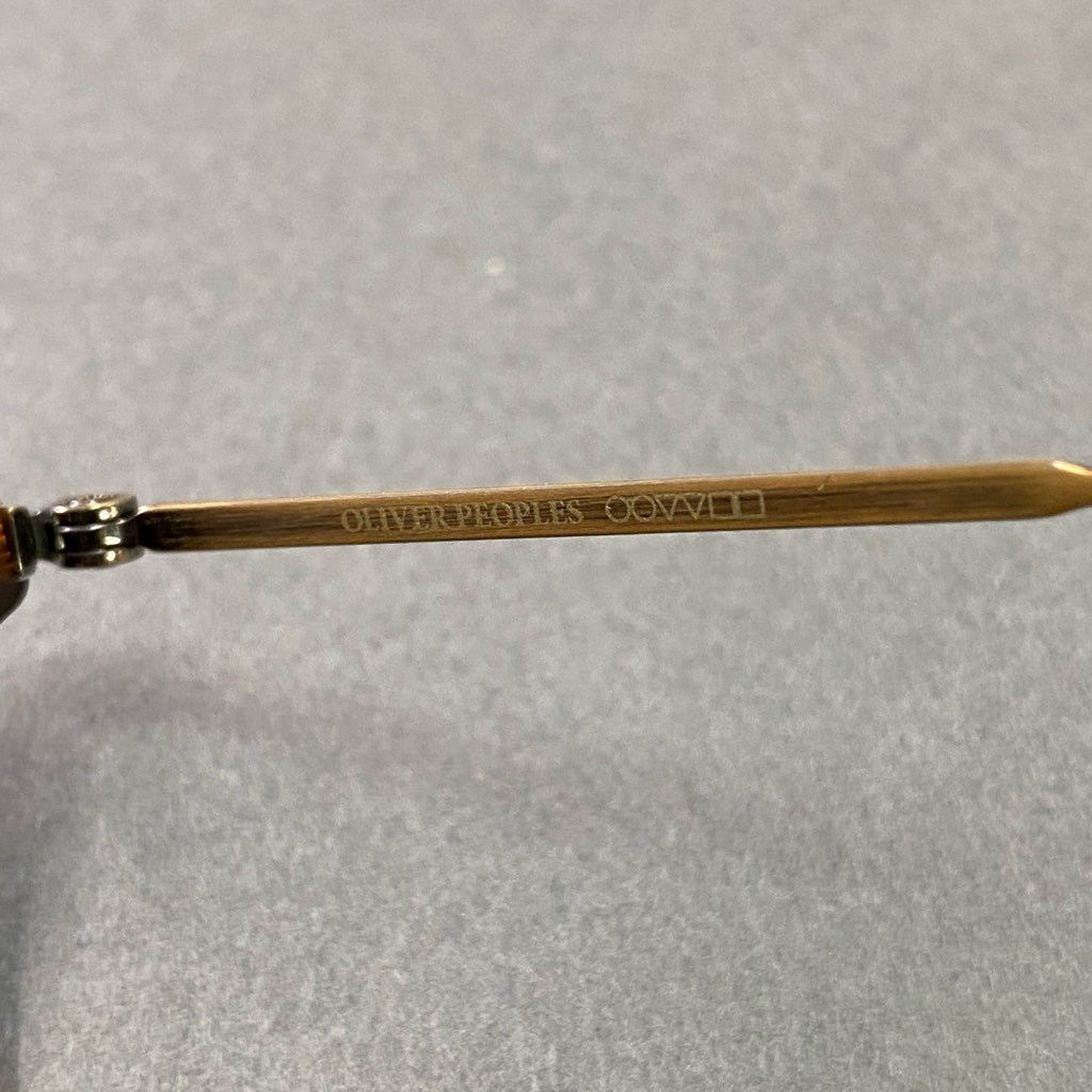 2d5 OLIVER PEOPLES オリバーピープルズ Alderson DM2 べっこう柄  