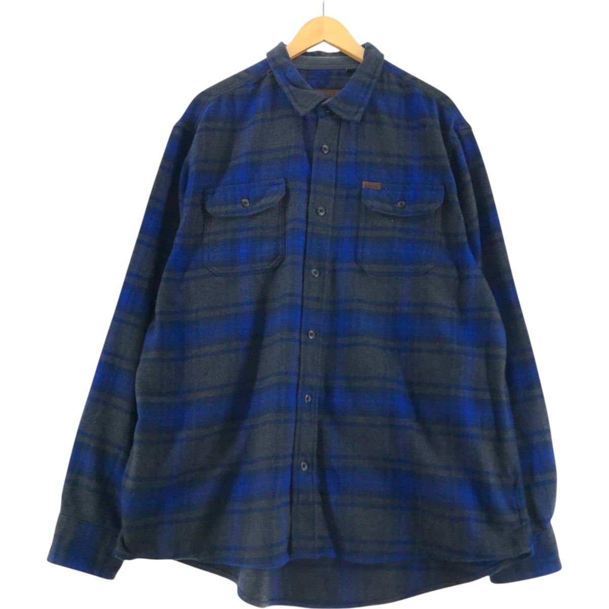 古着 オービス ORVIS 長袖 フランネルチェックシャツ メンズXXL相当/eaa523020