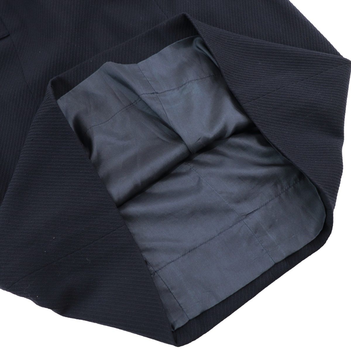 シャネル ヴィンテージ ノーカラーワンピース ココマークボタン