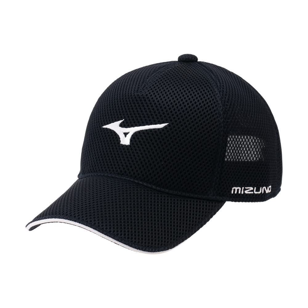[MIZUNO] ゴルフウェアダブルラッセルメッシュキャップ 通気性 アジャスター機能 ゴルフ キャップ E2MWA006メンズ