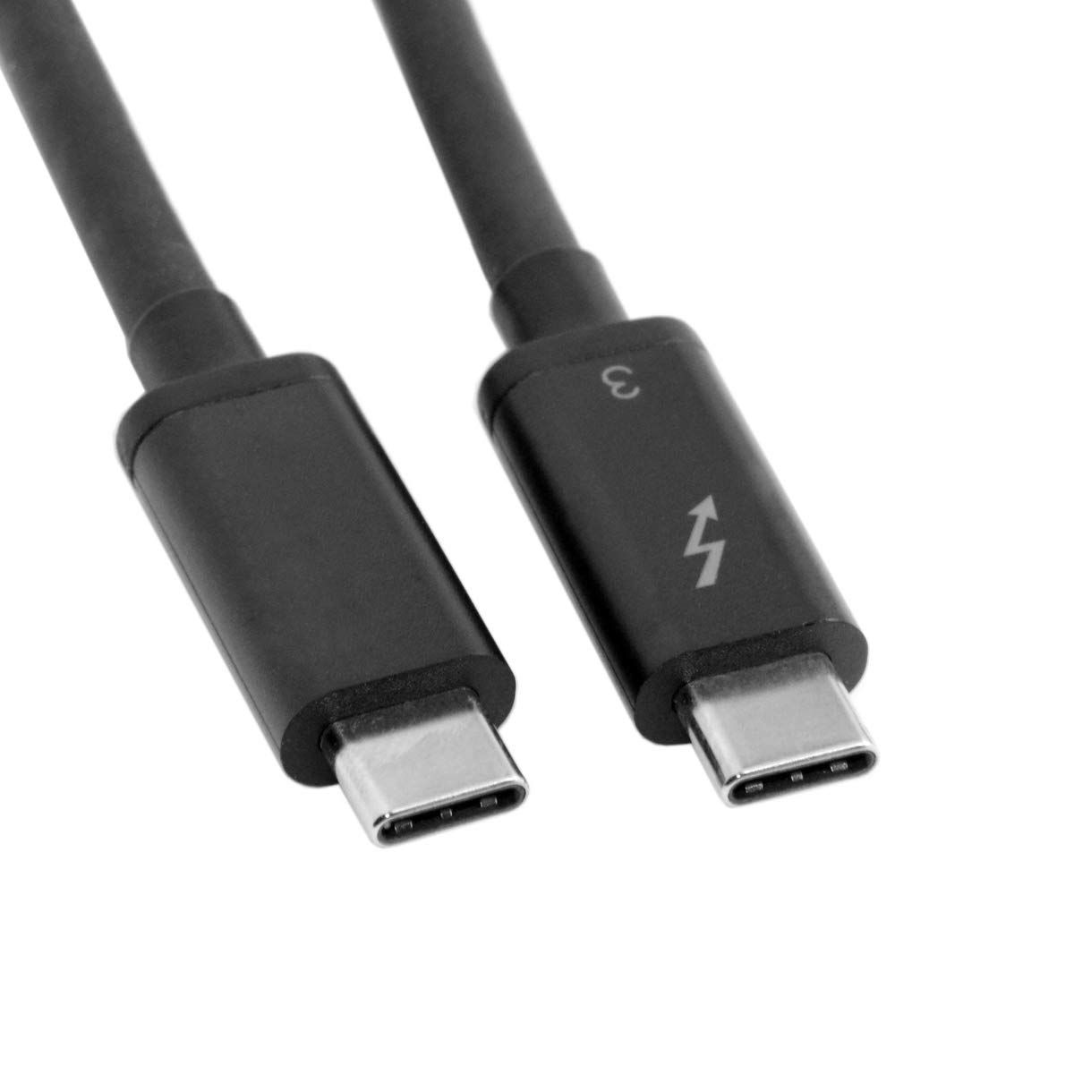【数量限定】3 USB-C USB 3.1 Thunderbolt オスからThunderbolt3 オス 40Gbps ケーブル Xiwai PC u0026 ノートパソコン用