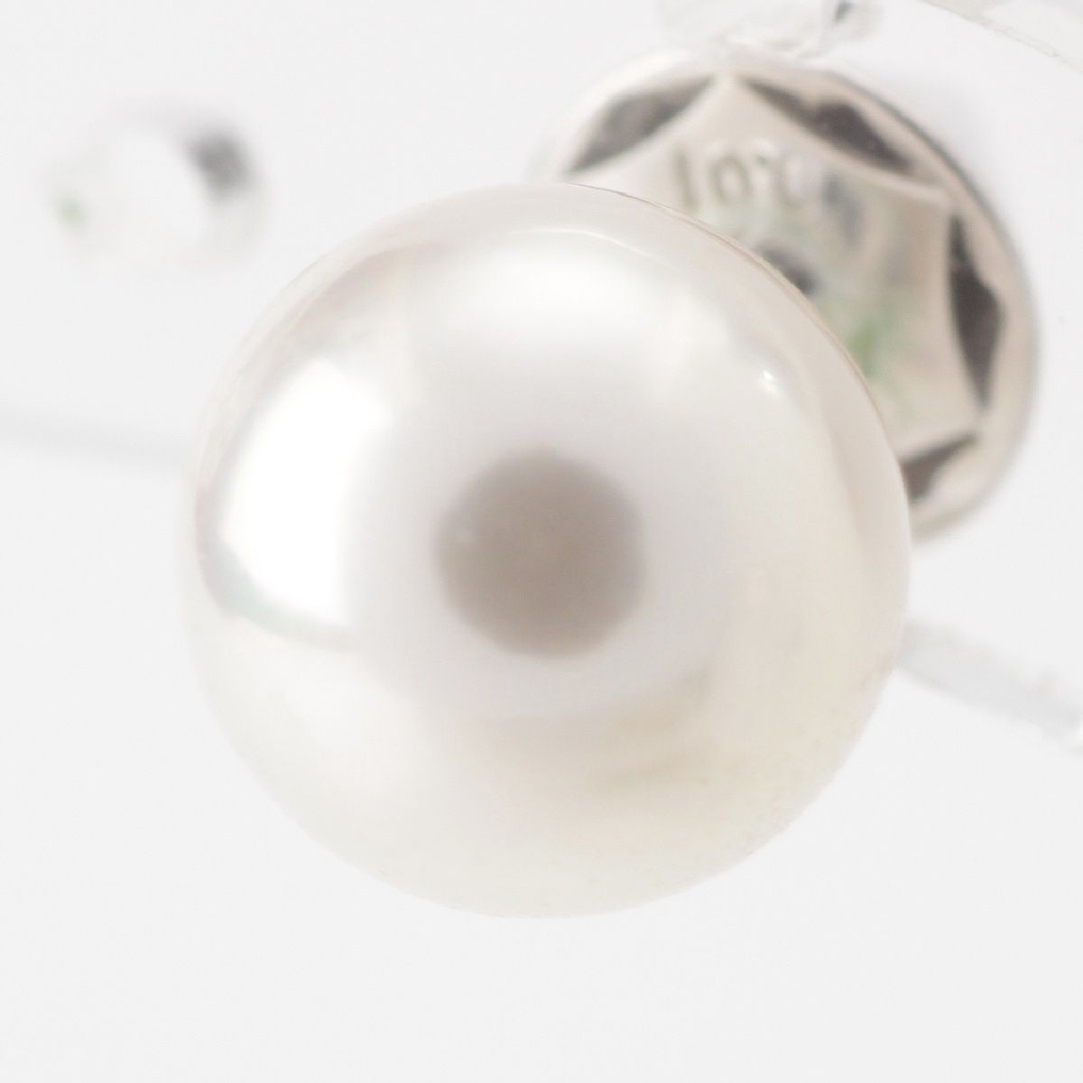 タサキ 750WG リファインドリベリオン パール ダイヤ ピアス  