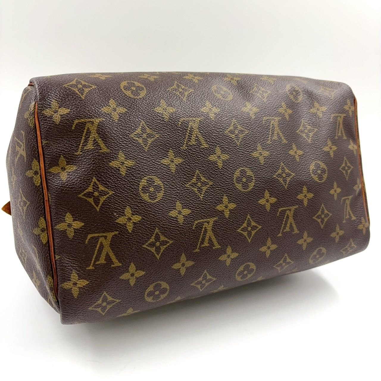LOUIS VUITTON スピーディ30 モノグラム モノグラム レザー×PVC