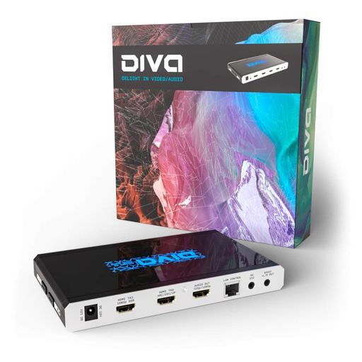 HDFuryDivaHDR4KHDMIスプリッター HDMI分配器 アナログオーディオコンバーター 変換機 デジタル対応 eARCからHDMIArcアダプターAVR対応 HDR