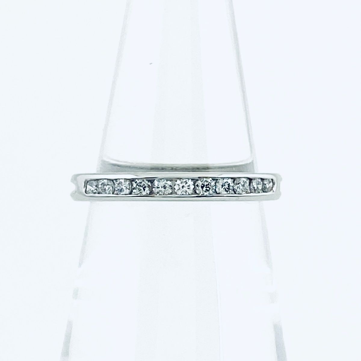 ティファニー TIFFANY&Co. ハーフエタニティ リング プラチナ 指輪 