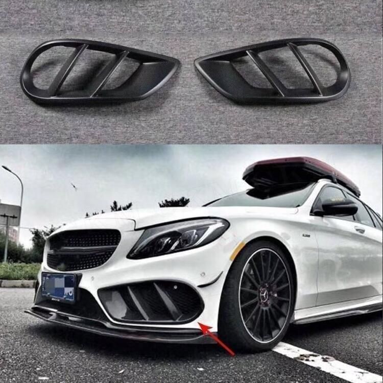 新品未使用　ベンツ cクラス W205 C63 AMGフロントエアベントカバー 新品未使用 ベンツ cクラス W205 C63 AMGフロントエアベント