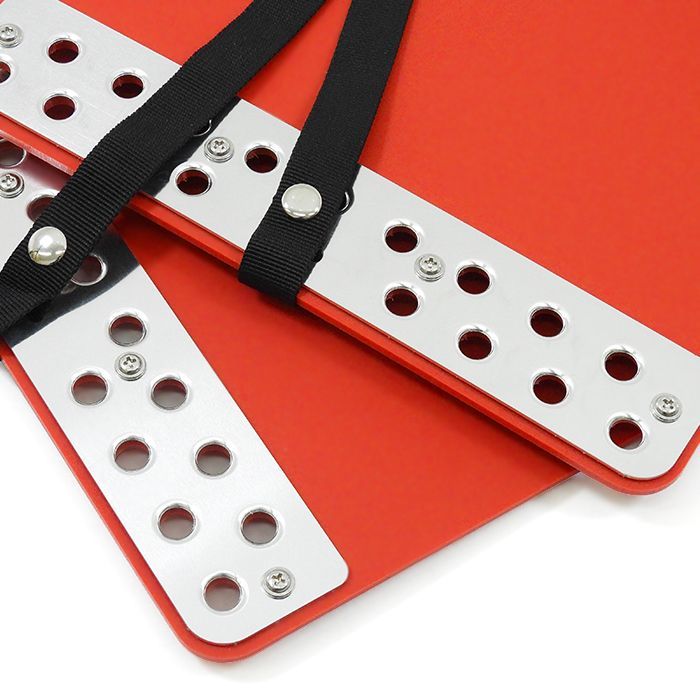 200系 ハイエース 大型 マッドガード 泥除け レッド 1台分 セット マッド フラップ 無地 BRIGHTFACE_UK