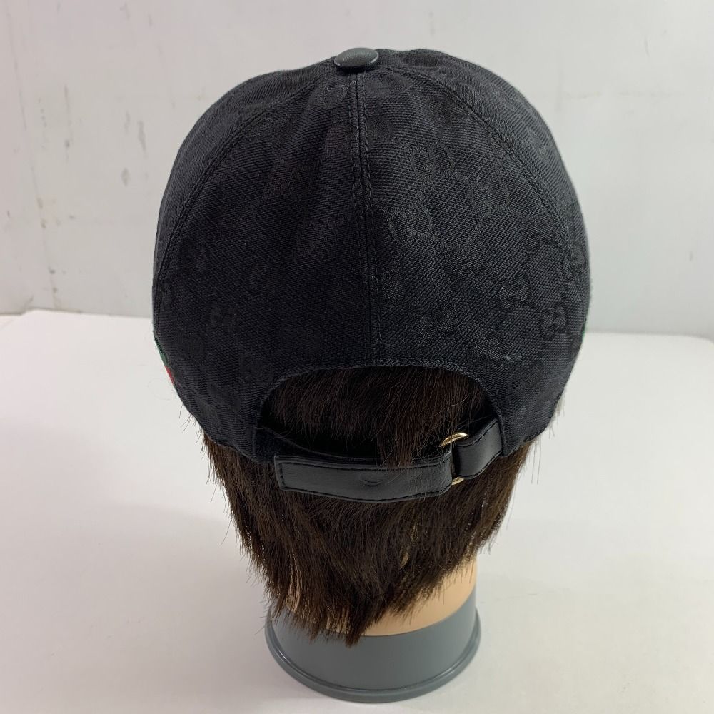 04w3337▽※【中古】グッチ GUCCI GGキャンバス ベースボール