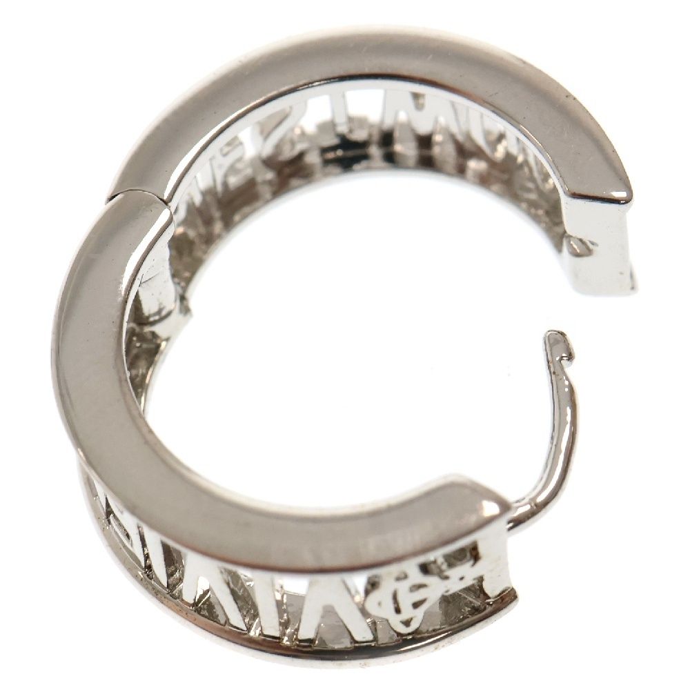 【美品】シルバー Vivienne Westwood ロゴ フープピアス Vivienne Westwood フープピアス ロゴ シルバー - メルカリ