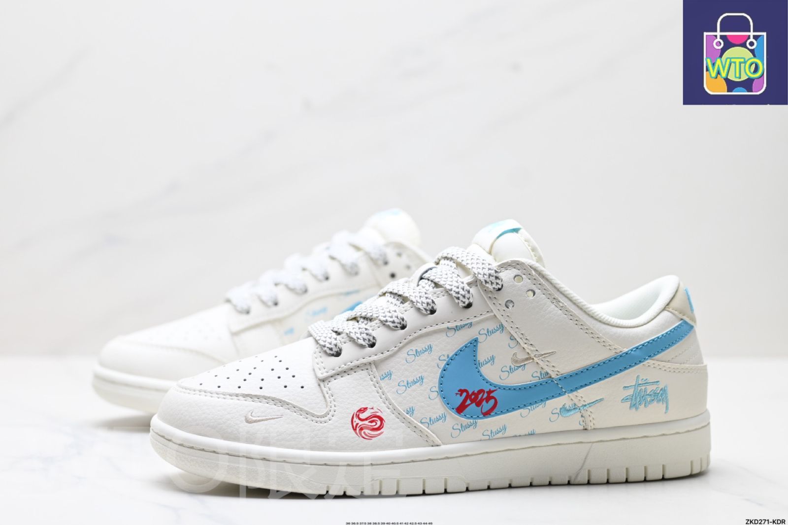 全新未使用Nike Dunk Low Retro DIYハイエンドカスタム