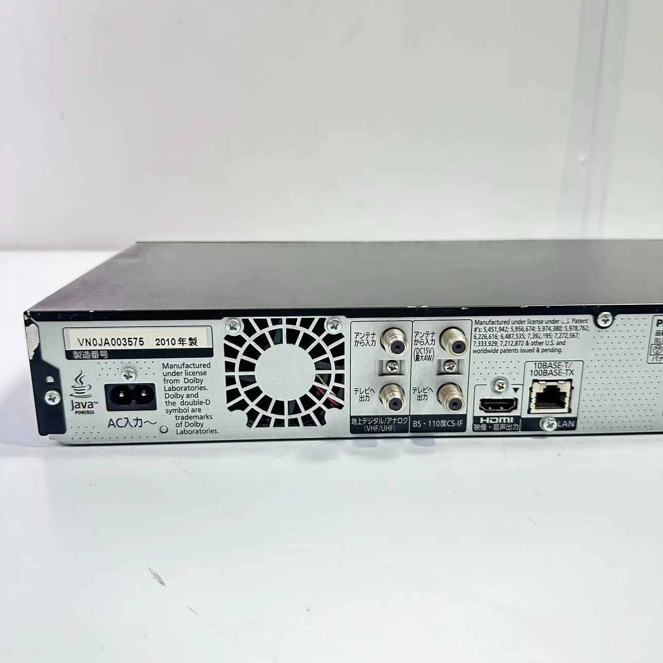 ☆動作良好☆Panasonic ブルーレイレコーダーDIGA DMR-BR590 Amazon | パナソニック 500GB 1チューナー ブルーレイレコーダー