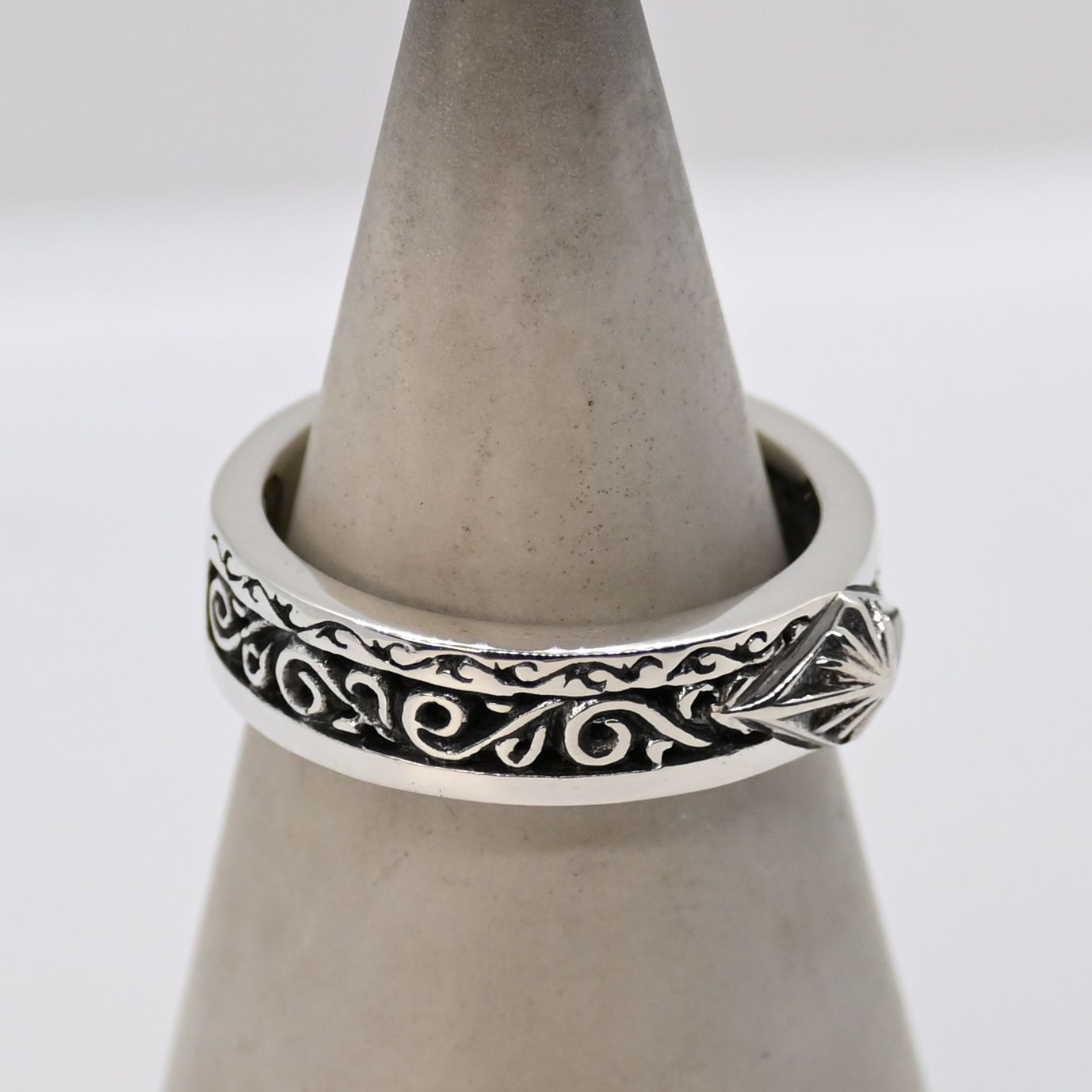 SAAD シルバー925 リング 21号 SAAD silver925 アラベスクシルバー