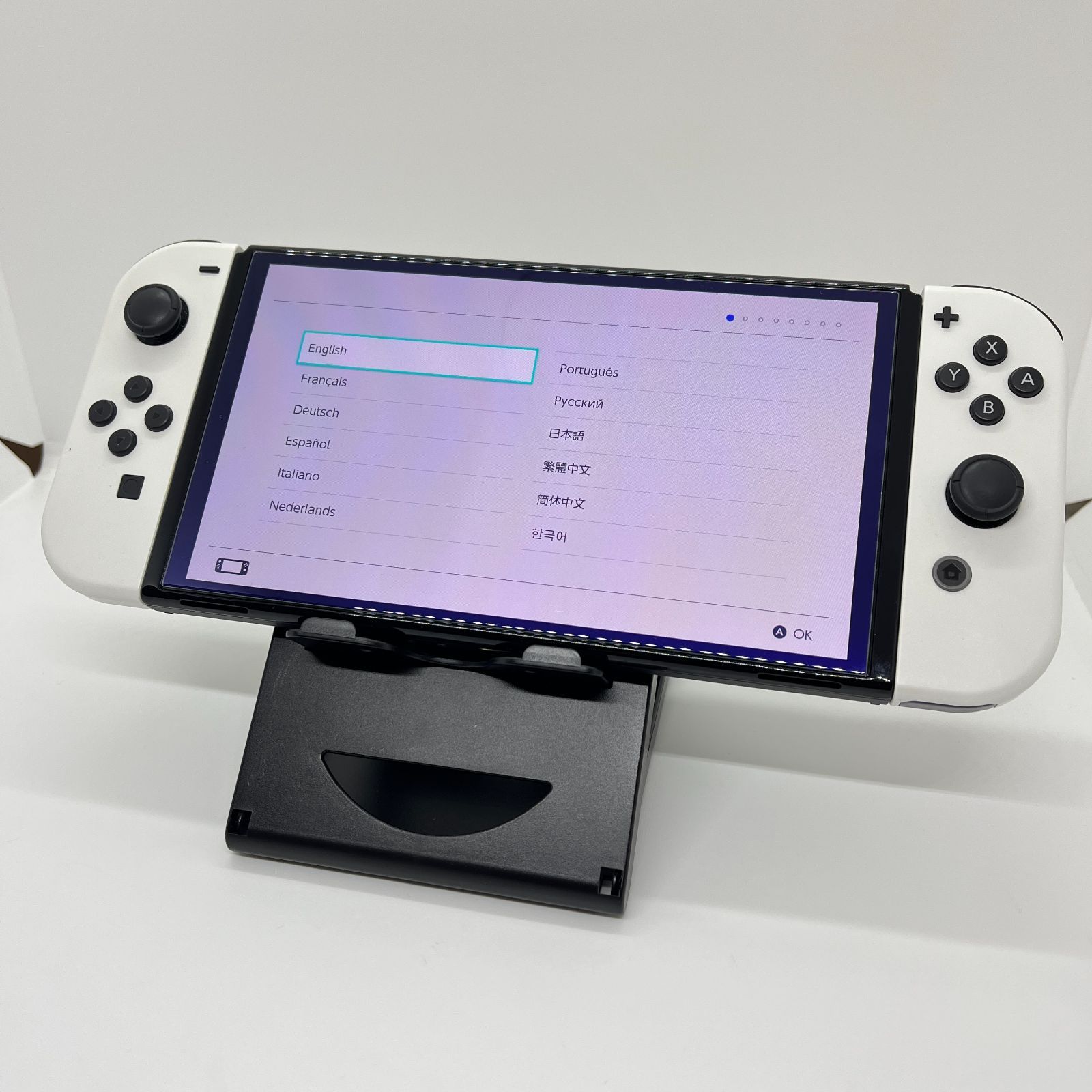 |初期化済み Nintendo Switch 有機ELモデル リノスマ整備済み|動作 ◎