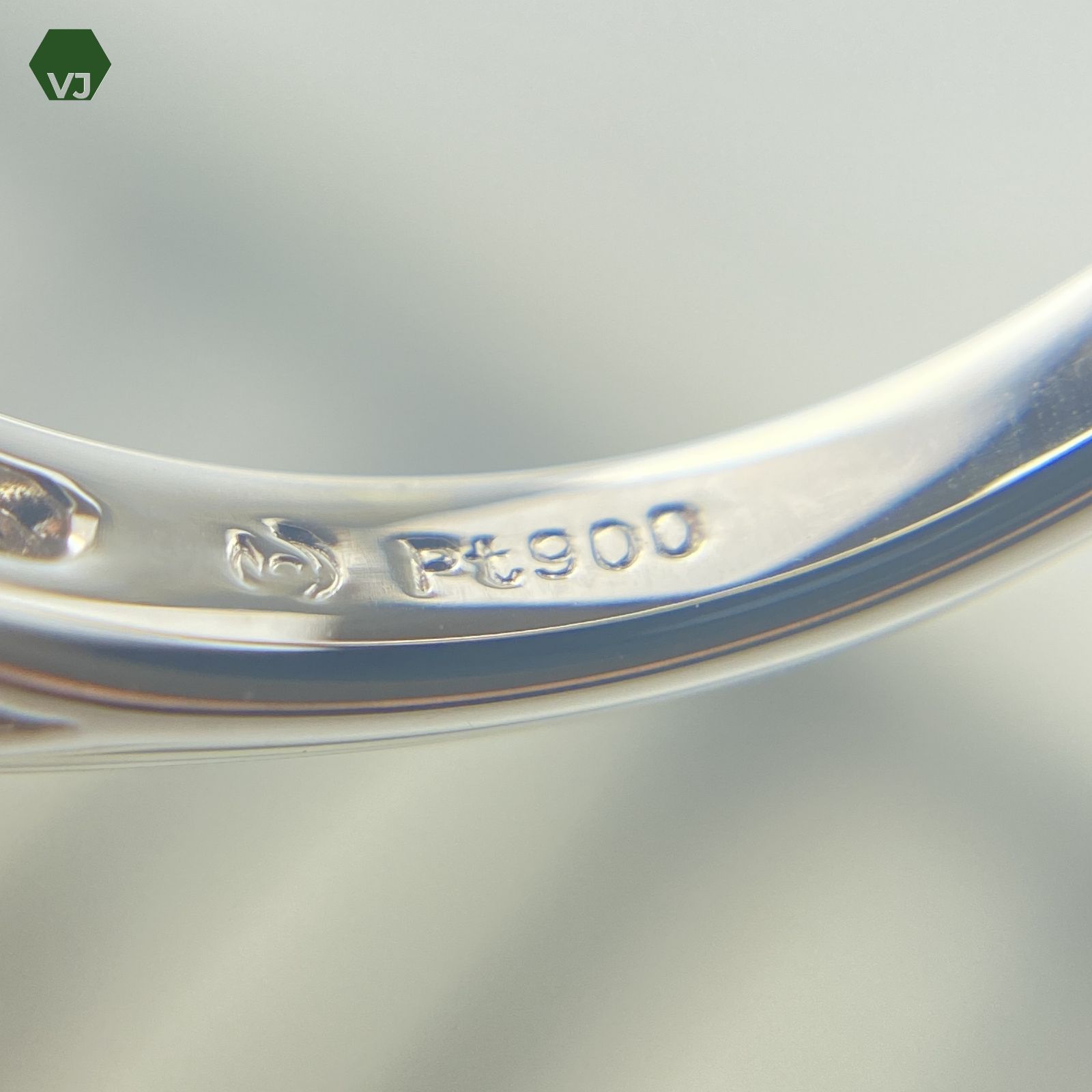 29-11】【TASAKI】パール ダイヤモンド リング D0.06ct【中古】【PT900 