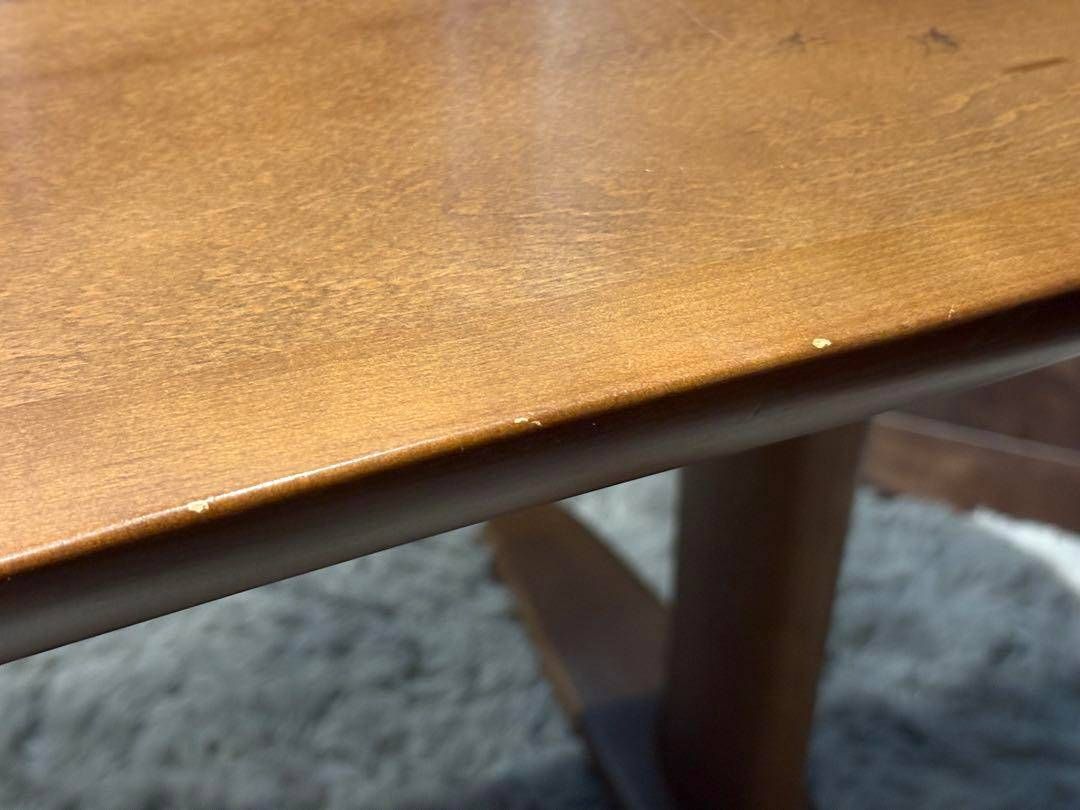 HIDA 飛騨産業 クレセント ダイニングテーブル リビング 豆型