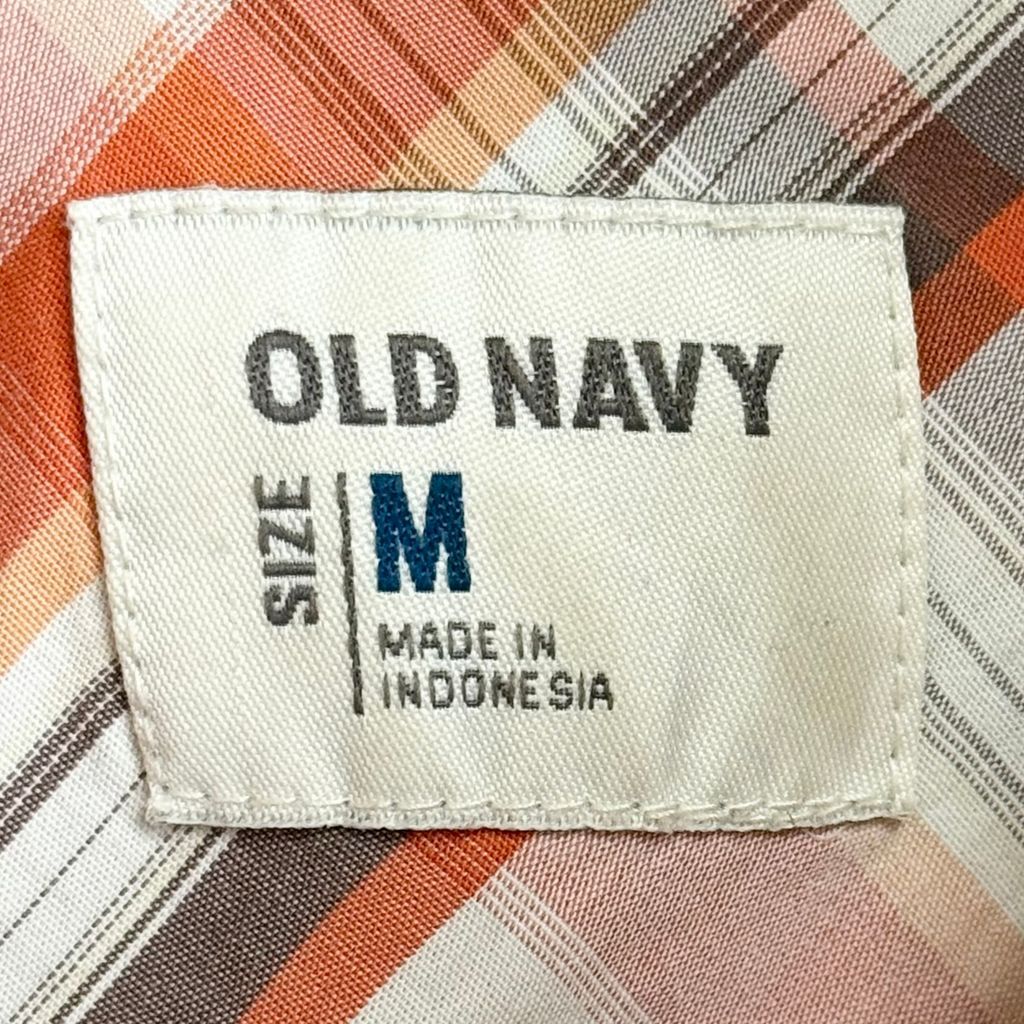 90s old navy オープンカラーシャツ チェック ワイド 短丈 開襟 L POLO RALPH LAUREN - 90s ポロラルフローレン BONNARD オープン