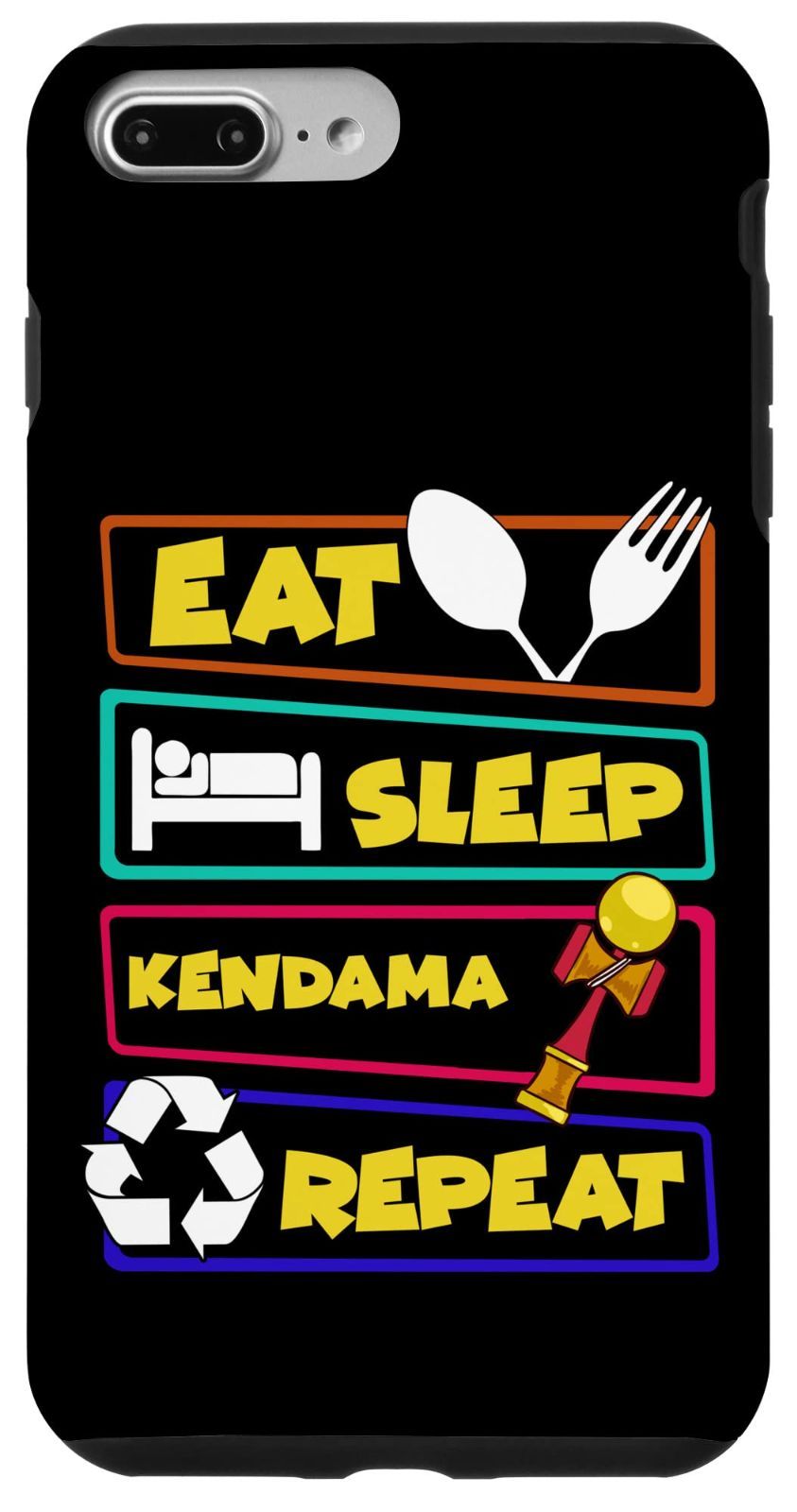 【特価セール】iPhone 7 Plus/8 Plus けん玉 トリック 日本のおもちゃ ボールゲーム 初心者 スマホケース