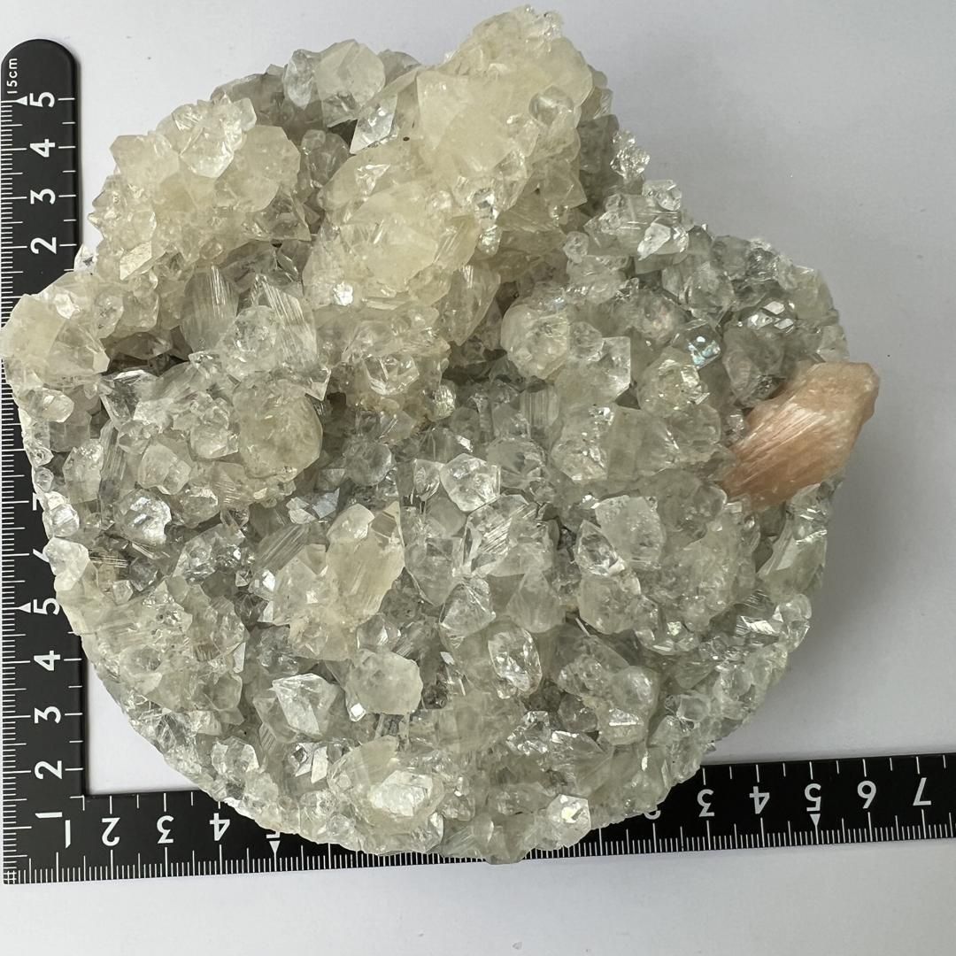 E21184】アポフィライト 魚眼石 インド Apophyllite 天然石 鉱物 原石