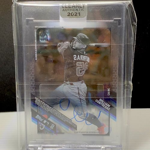 2021 Topps Clearly ウィリアム・コントレラス William Contreras RC 