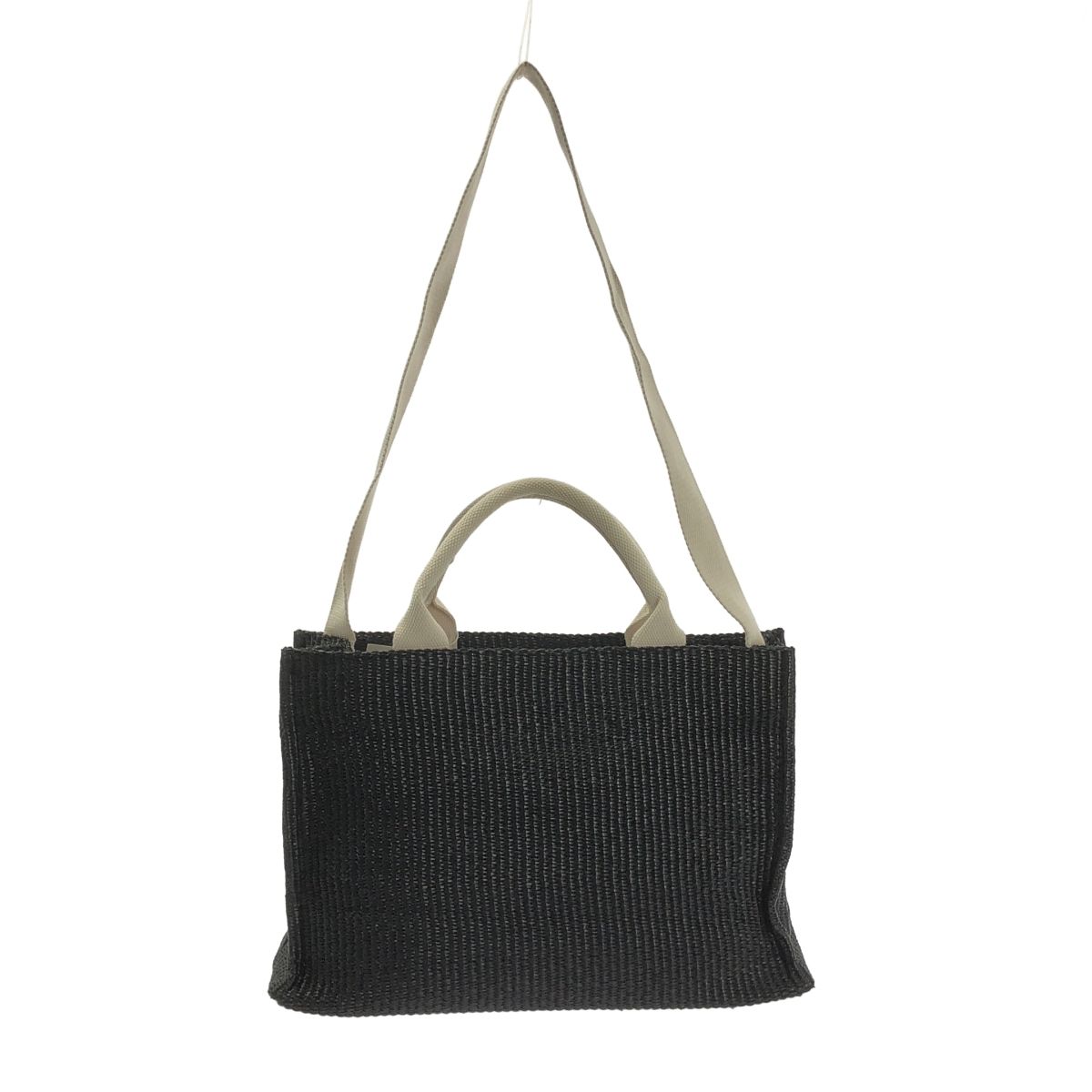 美品 MARNI ラフィア トートバッグ 2way ブラック カゴバッグ 楽天市場】【ポイント10倍☆24時間限定 9/3(水)14時迄】マルニ