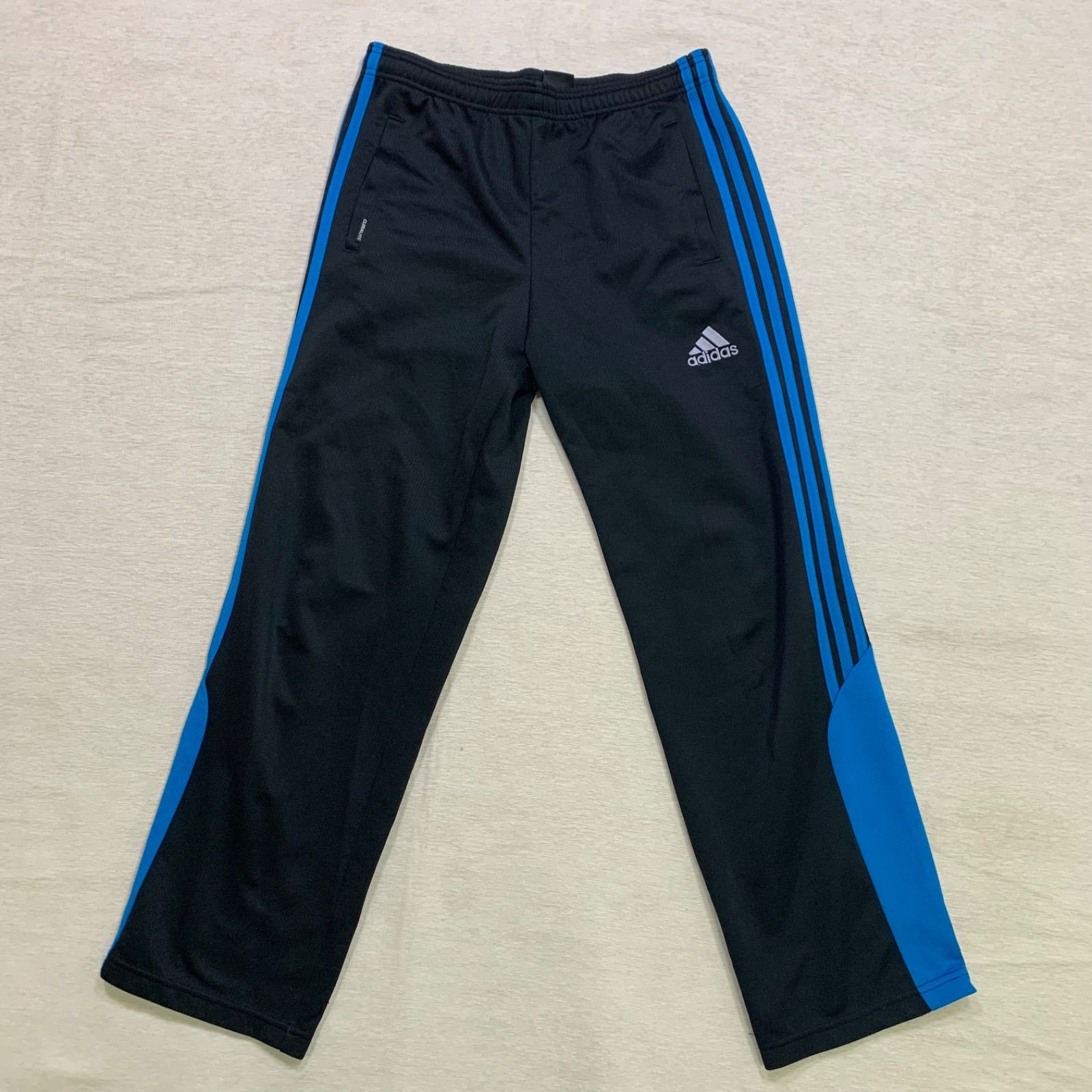 adidas アディダス ジャージ 上下セット CLIMALITE ネイビー×ブルー