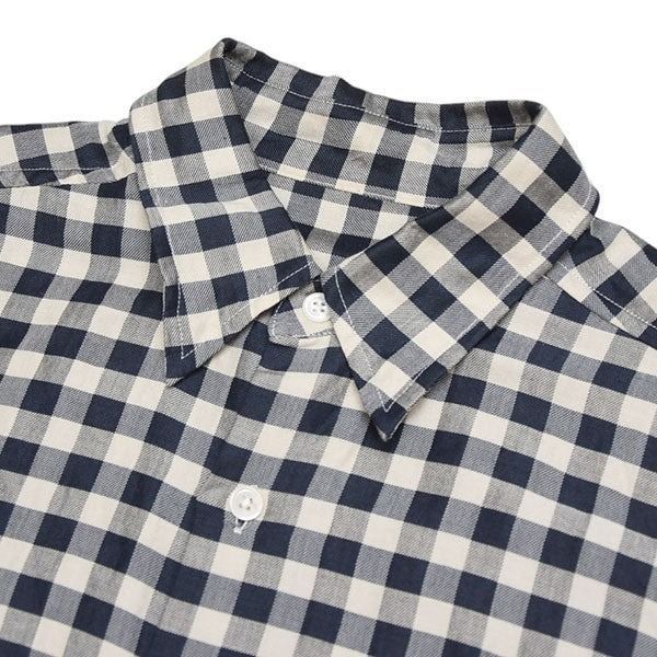 ANSNAM アンスナム I am dork ギンガムチェックシャツ 8054000207961 WWW_OLIVIERBERNSTEIN_COM