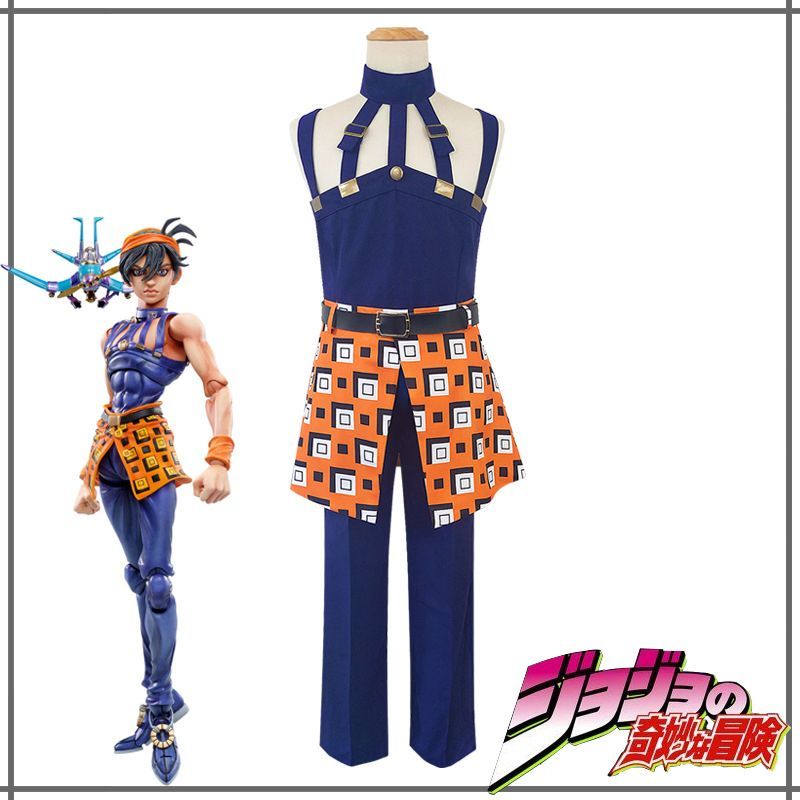 ジョジョの奇妙な冒険 ナランチャ コスプレ衣装 Amazon.co.jp: ジョジョの奇妙な冒険 黄金の風 ナランチャ