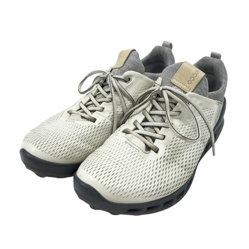 ecco エコー 102104 BIOM COOL PRO GORE-TEX ゴルフシューズ ホワイト系 EU40 [240101475965] ゴルフウェア メンズ ストスト