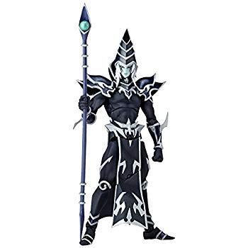 Vulcanlog 010 遊☆戯☆王リボ ブラック・マジシャン ノンスケールPVC&amp;ABS製塗装済み 可動フィギュア ggw725x Vulcanlog 010 遊☆戯☆王リボ ブラック・マジシャン