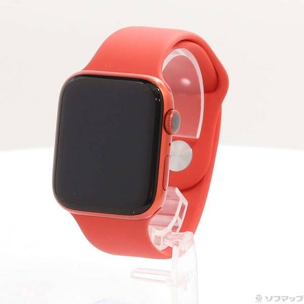 〔 品〕 Apple Watch Series 6 GPS Cellular 44mm PRODUCT REDアルミニウムケース PRODUCT REDスポーツバンド 198