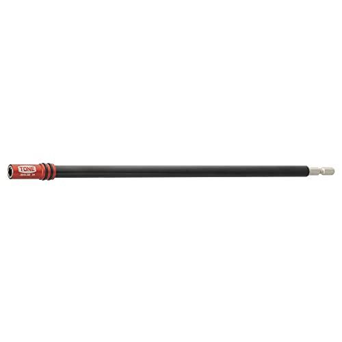 2BHA-300:全長:300mm トネ(TONE) 電動ドリル用ビットホルダー 2BHA-300 ビット差込 レッド 全長300mm