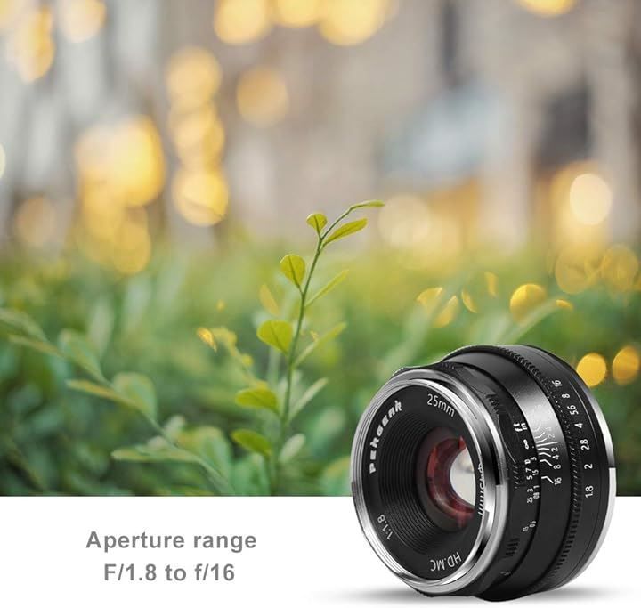 PERGEAR 25mm F1.8 交換レンズ ニコンZマウントカメラ用 f1.8-f16