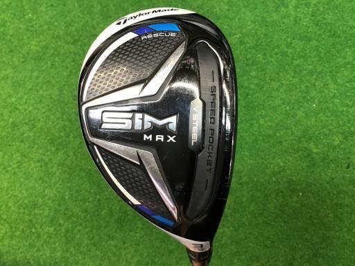 テーラーメイド SIM MAX U 3 ユーティリティ UT KBS 85 JP フレックスS メンズ 男性用 右利き 右用 Cランク ゴルフクラブ