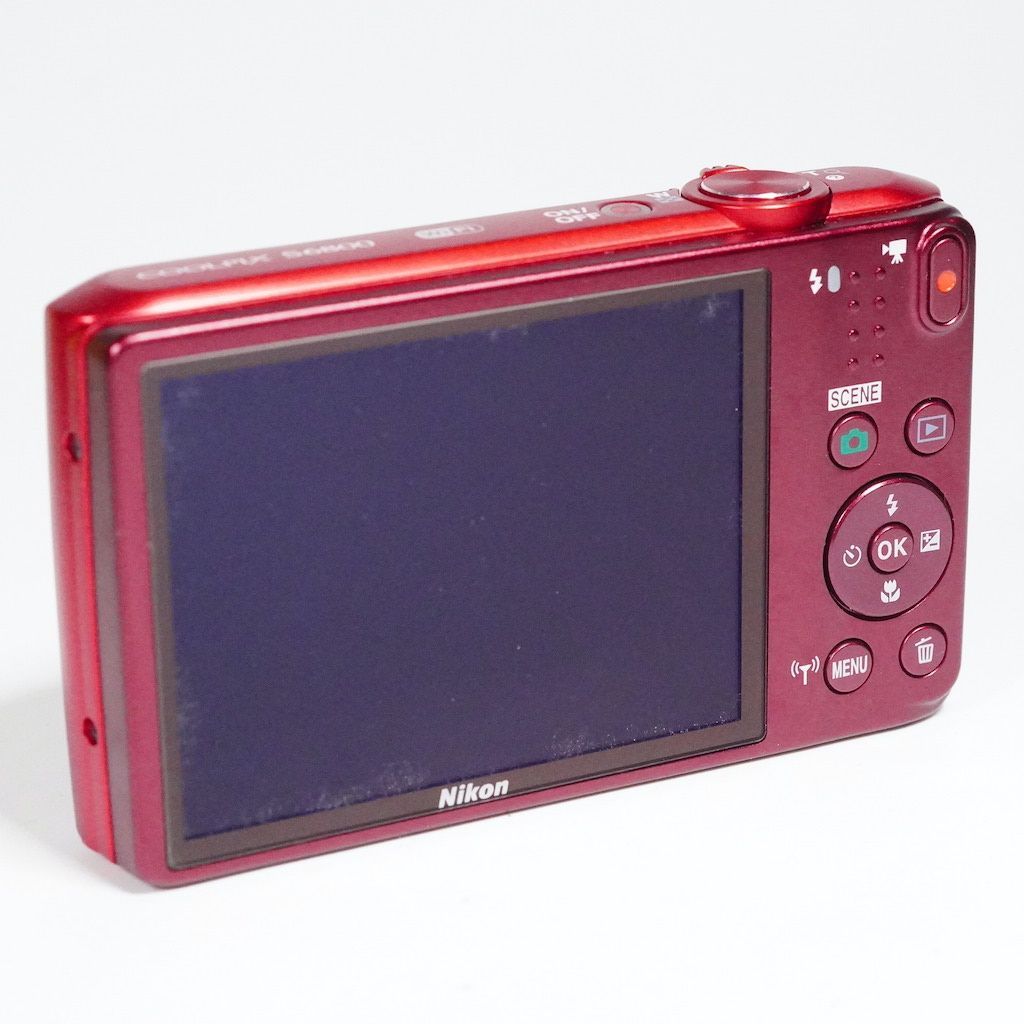 【新品元箱付き】 ニコン Nikon COOLPIX S6800 Nikon ニコン COOLPIX S6800 レッド 元箱 動作OK 1週間保証
