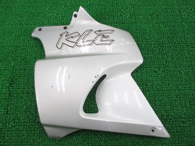 KLE400 サイドカウル 左 金 55028-1274 カワサキ 純正 中古 バイク 部品 KLE500 1999年式外し LE400A-013*** コケキズ無し 割れ欠け無し