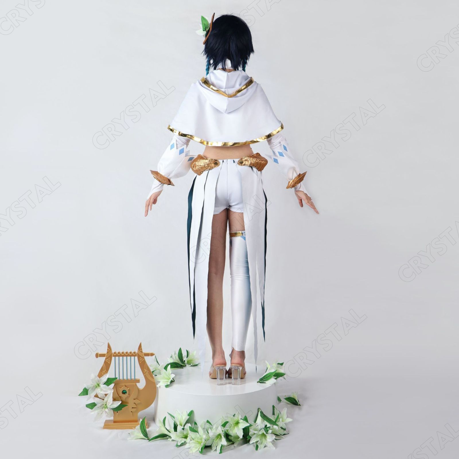 原神（Genshin）ウェンティ コスプレ衣装 ウイッグ付き 原神