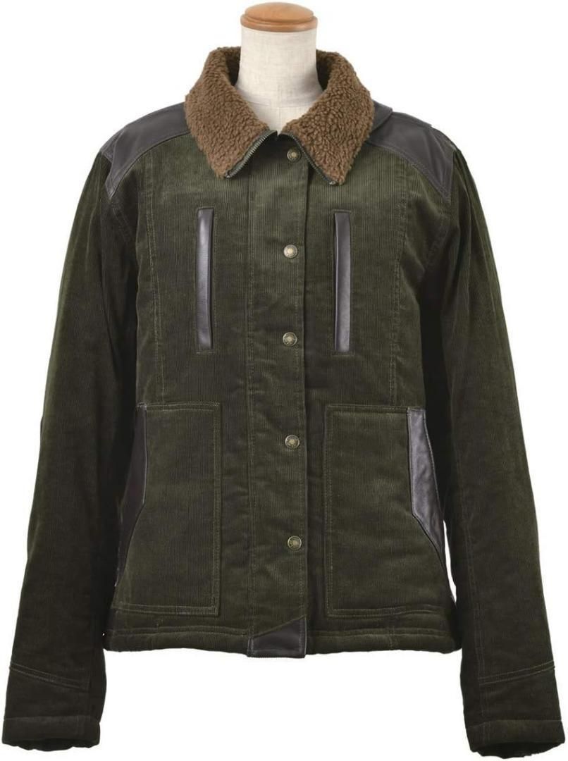 【57％引】ロッソ　ROJ-972　カーキ（LL）コーデュロイジャケット 57％引】ロッソROJ-972カーキ（S）コーデュロイジャケット