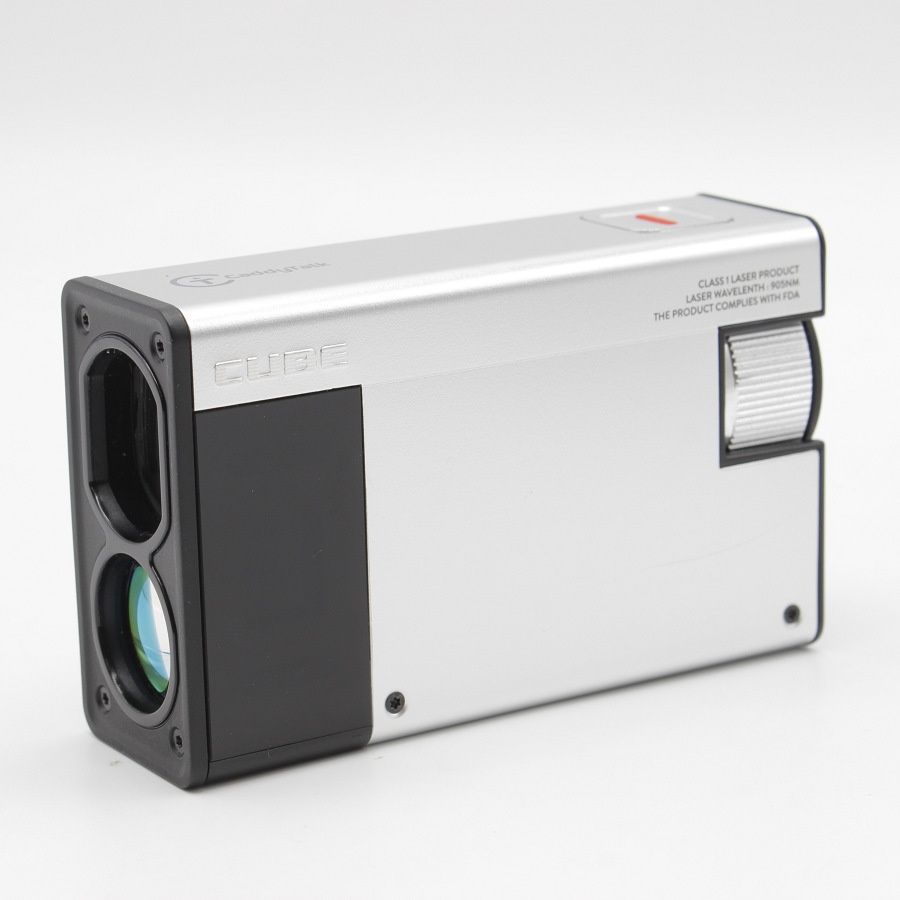 CaddyTalk CUBE レトロシルバー ゴルフ用レーザー距離計 キャディ