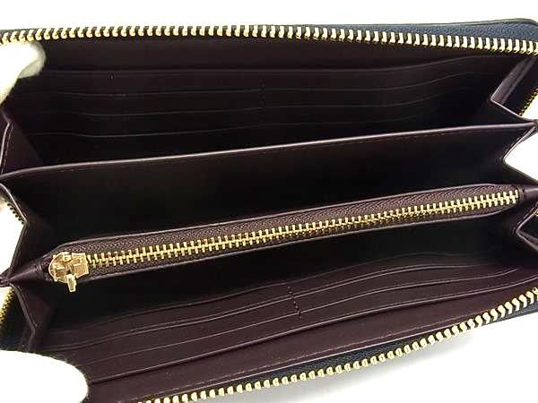 □新品□未使用□ COACH コーチ CF521 PVC×レザー ラウンドファスナー