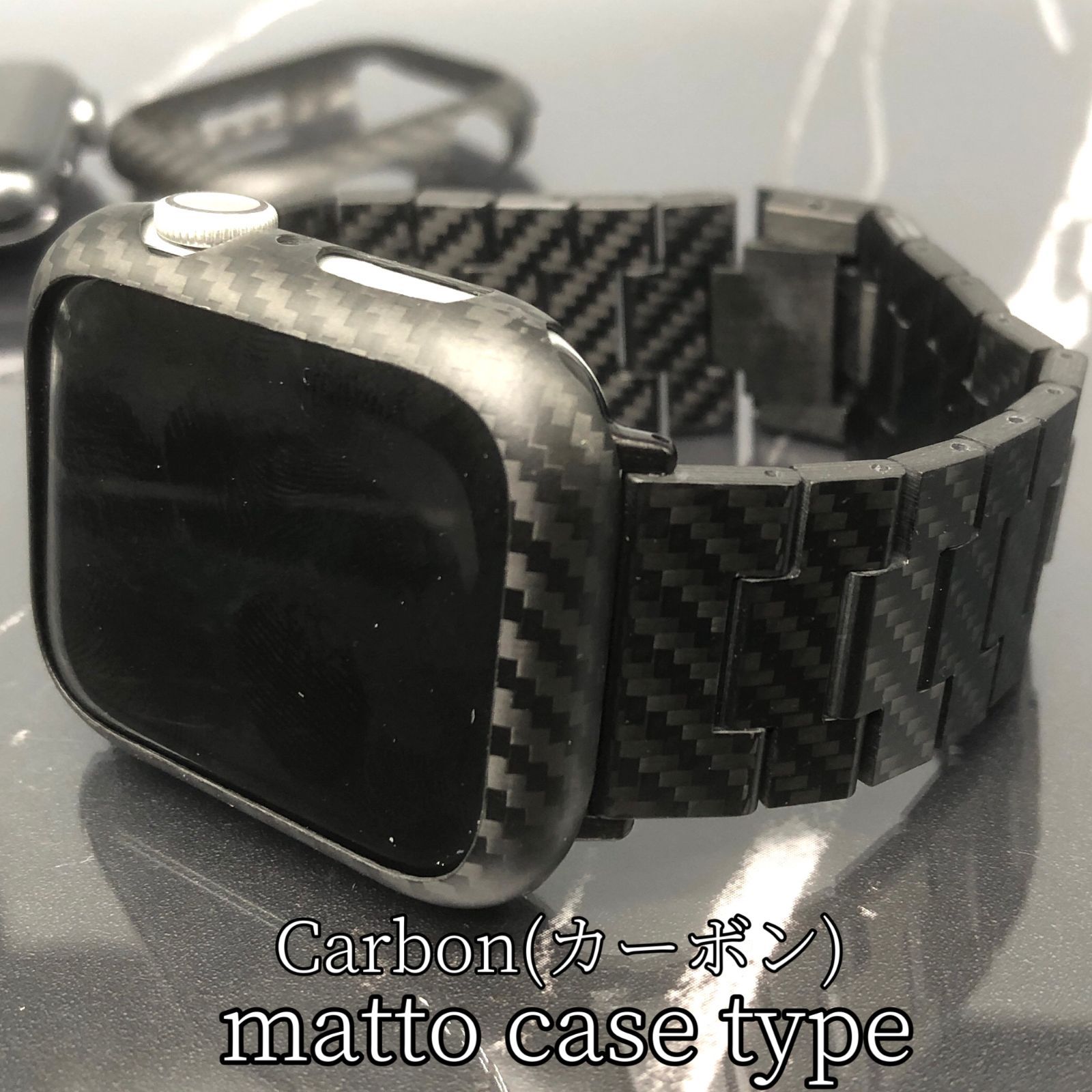 Carbon Caseベルト 49mm対応 シルバー Carbon Caseベルト 49mm対応 シルバー