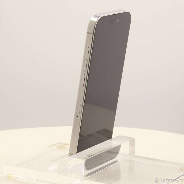 中古品〕 iPhone15 Pro 256GB ホワイトチタニウム MTUD3J／A SIMフリー