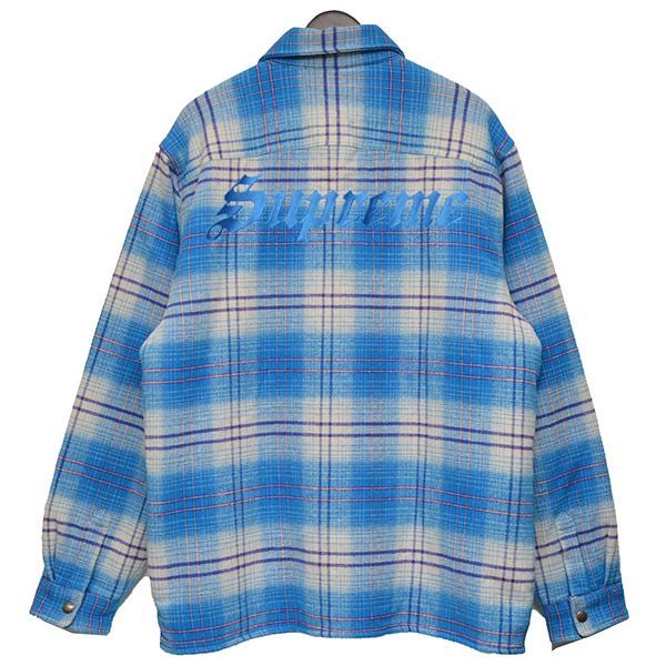 Supreme シュプリーム 2023AW Lined Flannel Snap Shirt 裏ボア