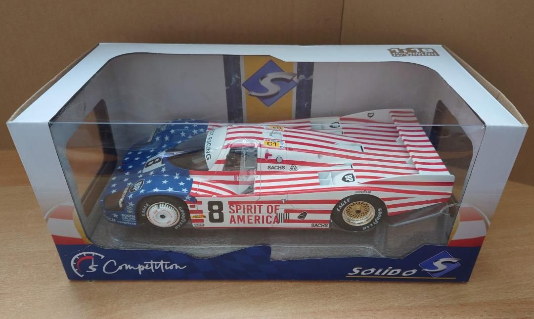 1/18 ポルシェ 956LH ル・マン1986 #8 星条旗柄 PORSCHE 1/18 ポルシェ 956LH ル・マン1986 #8 星条旗柄 PORSCHE - メルカリ