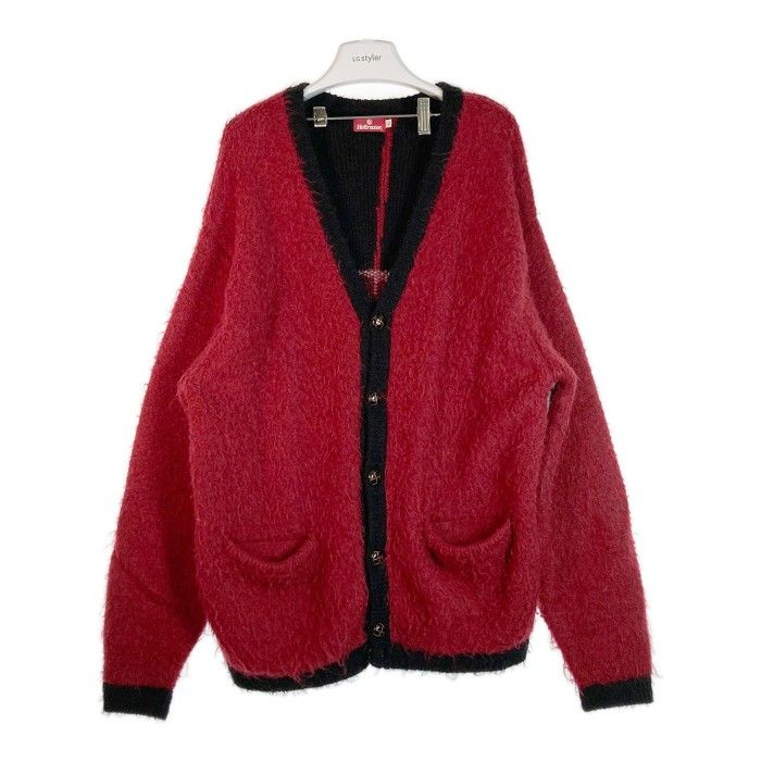 Hellrazor カーディガン HELLRAZOR H MONO KNIT CARDIGAN / BEIGE (ヘルレイザー ニット