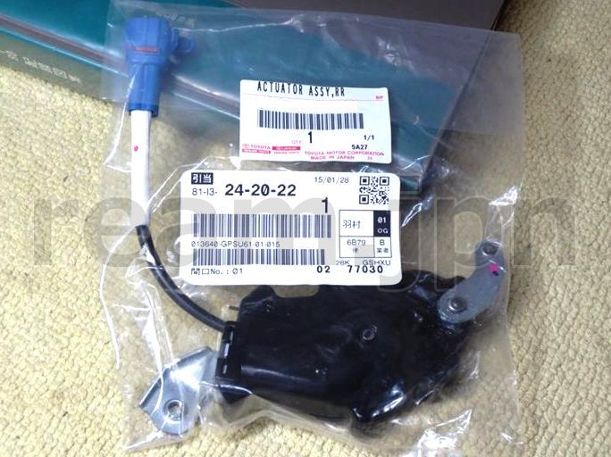 新品 トヨタ純正 70 80 ランドクルーザー リア ドアロックアクチュエータ 右 TOYOTA LEXUS Land Cruiser LX450 Rear Door Lock Actuator RH