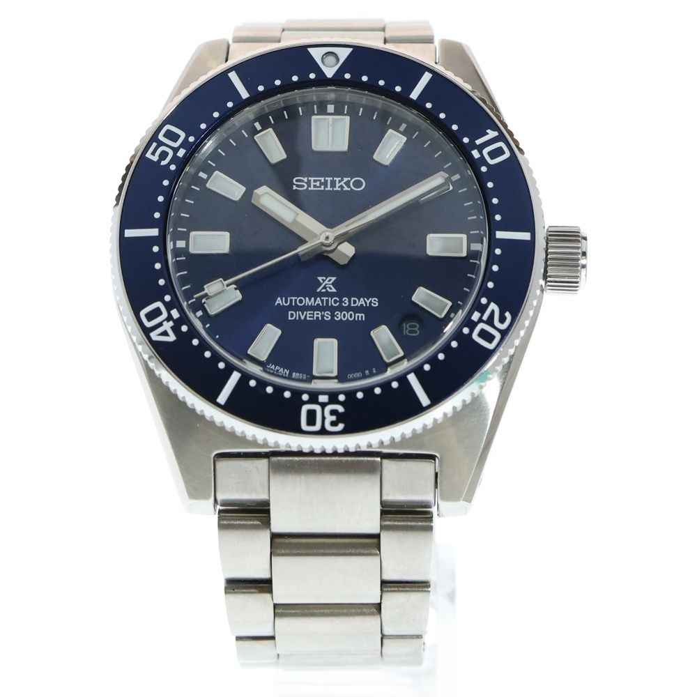 SEIKO セイコー SBDC195 プロスペックス メカニカル ダイバーズ デイト 青文字盤 SS|AT ステンレス 自動巻き
