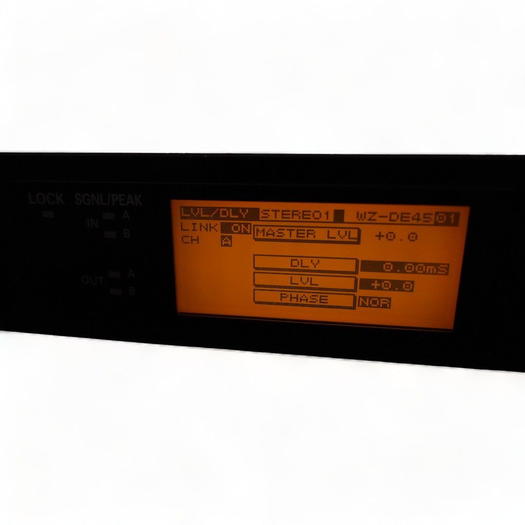 【動作確認済】　 Panasonic パナソニック RAMSA ラムサ Digital Multi Equalizer イコライザー WZ-DE45